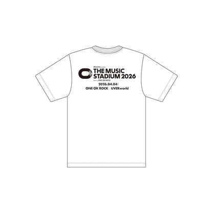 【事後配送】THE MUSIC STADIUM 2026 OFFICIAL Tシャツ Day1＜受付期間：4/1～4/12＞