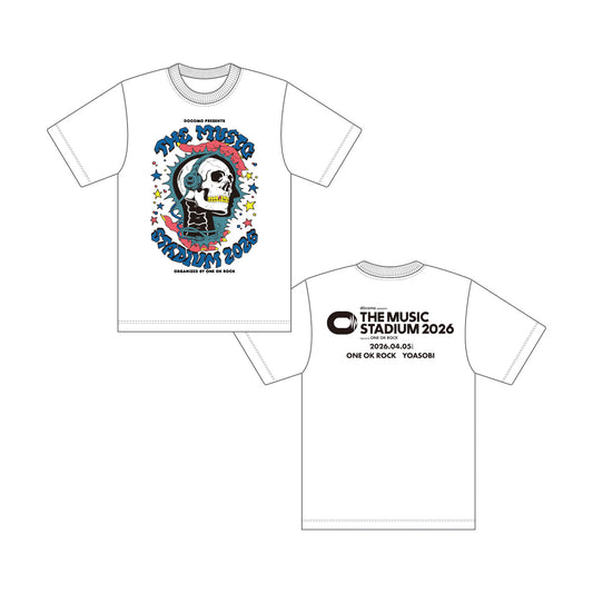 【事後配送】THE MUSIC STADIUM 2026 OFFICIAL Tシャツ Day2＜受付期間：4/1～4/12＞