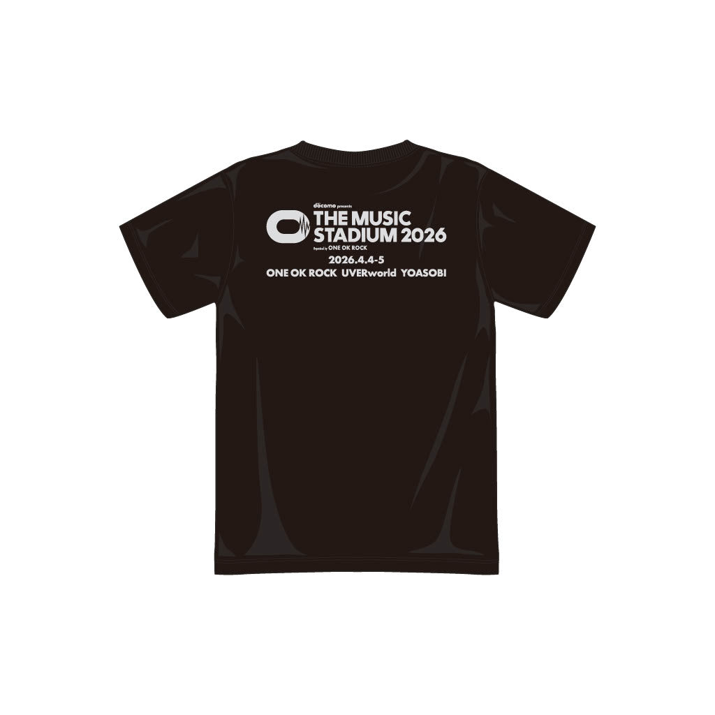 THE MUSIC STADIUM 2026 OFFICIAL Tシャツ
